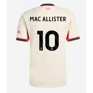 Fotbalové Dres Liverpool Alexis Mac Allister #10 Venkovní Oblečení 2025-26 Krátký Rukáv